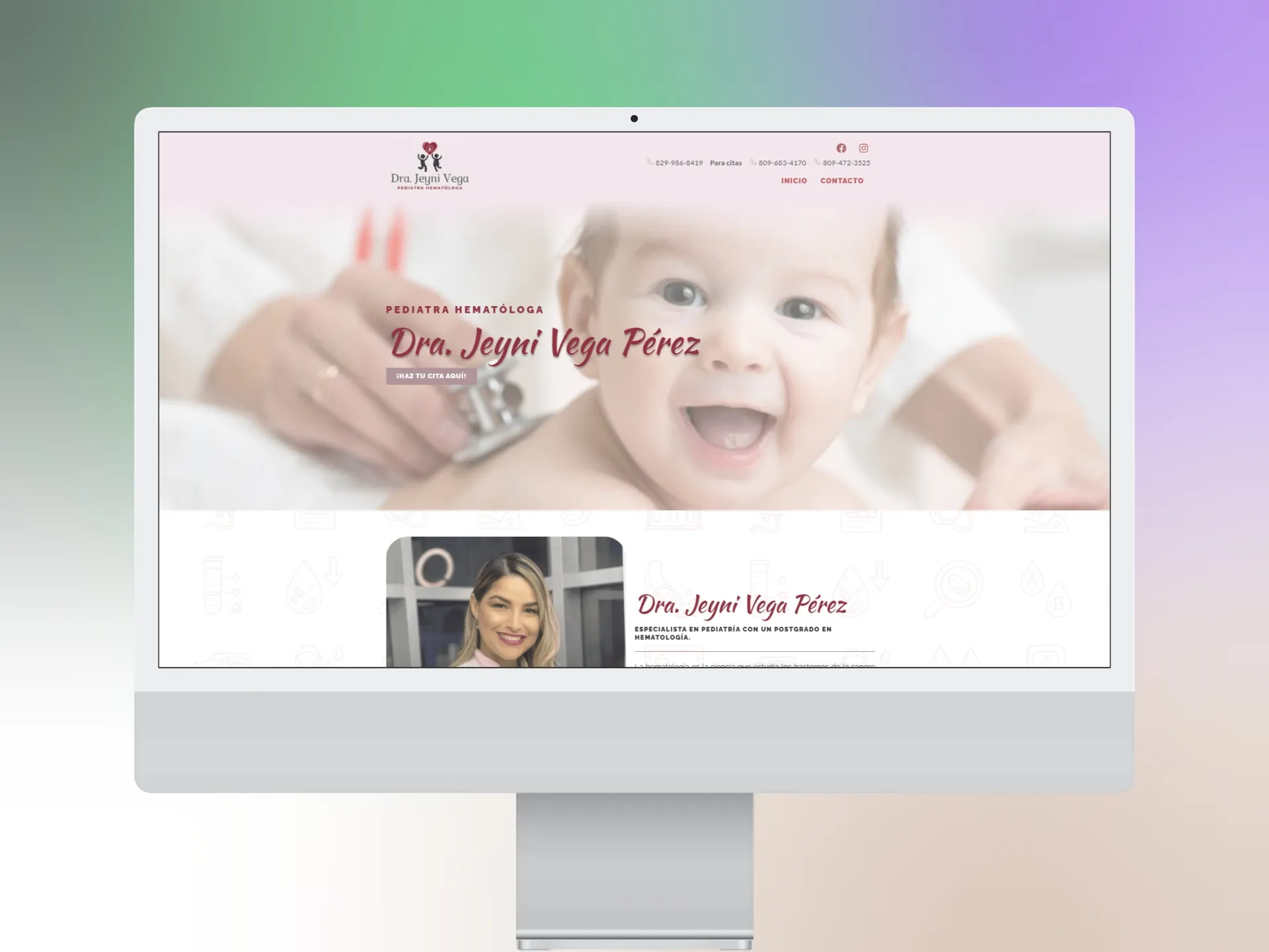 Pediatra Hematóloga Dra. Jeyni Vega Pérez